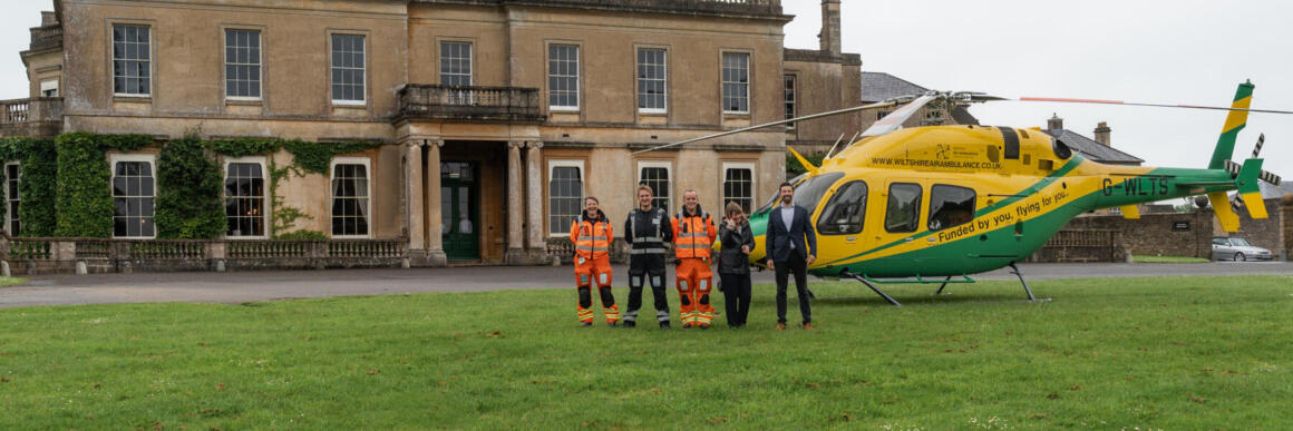 Hartham Park Wiltshire Air Ambulance Aspect Ratio 1800 600