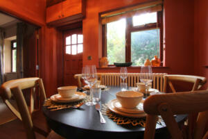 Rental Property Cottage Hartham Wiltshire Dining Scaled