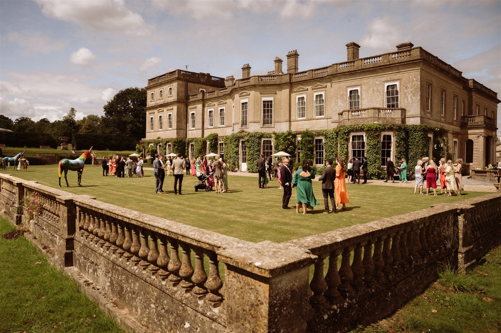 Estate grounds and parkland